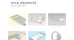 Desktop Screenshot of kyledehovitz.com